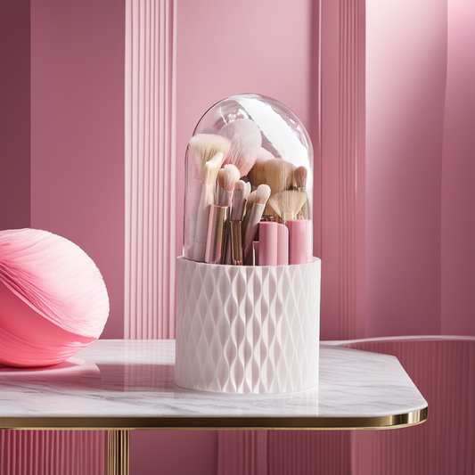 Brushly™ 360° Cosmetics Holder